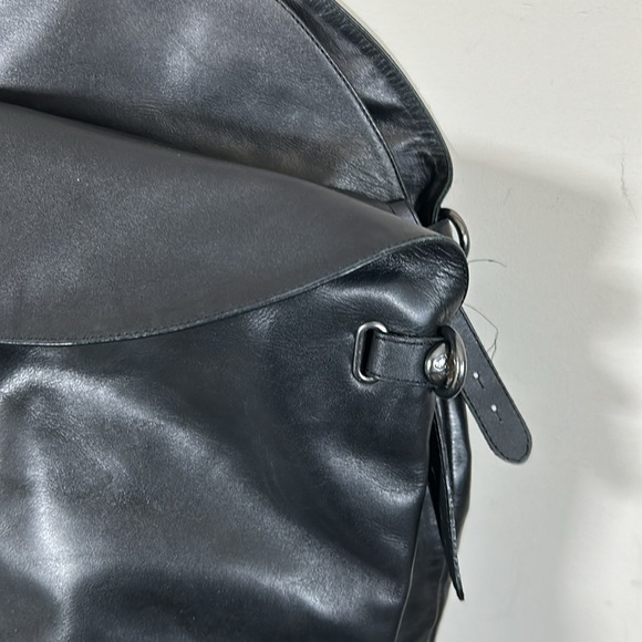 Coach Womens Cheyenne Leather Boots Sz 7 Black Riding Equestrian Over The Knee - Picture 8 of 11